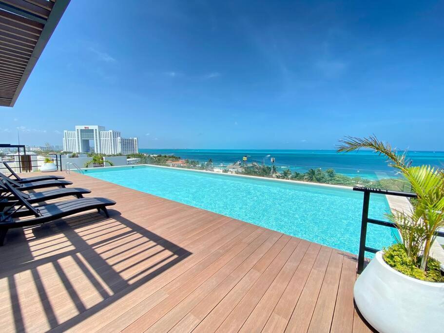 Panoramic Penthouse Apartment Cancun Luaran gambar